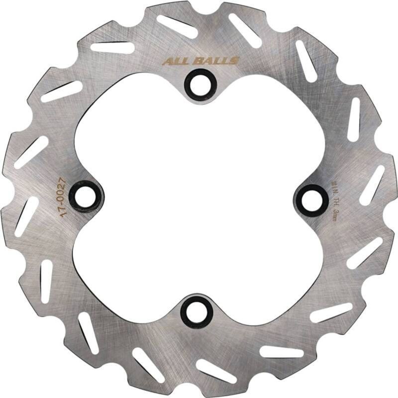 all balls tarcza hamulcowa tył yamaha yfm 550 grizzly \'09-\'15, yfm 700 grizzly \'07-\'24, (205x98x4,0mm) (4x10,5mm)