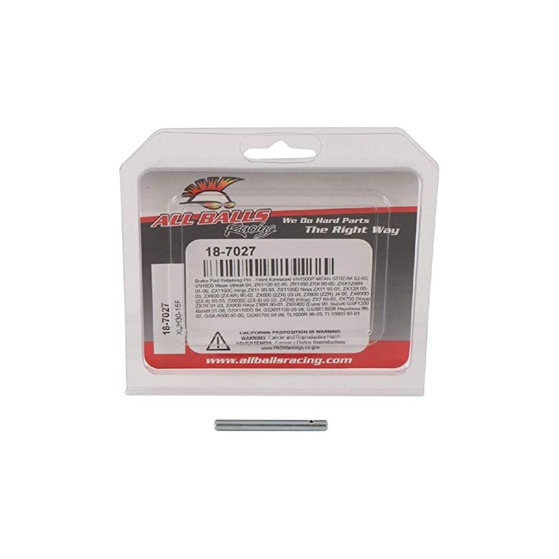 All Balls trzpienie klocków hamulcowych przód - Trzpienie mocujące