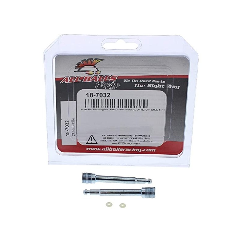 All Balls trzpienie klocków hamulcowych Yamaha FJR1300 - Trzpienie mocujące klocki