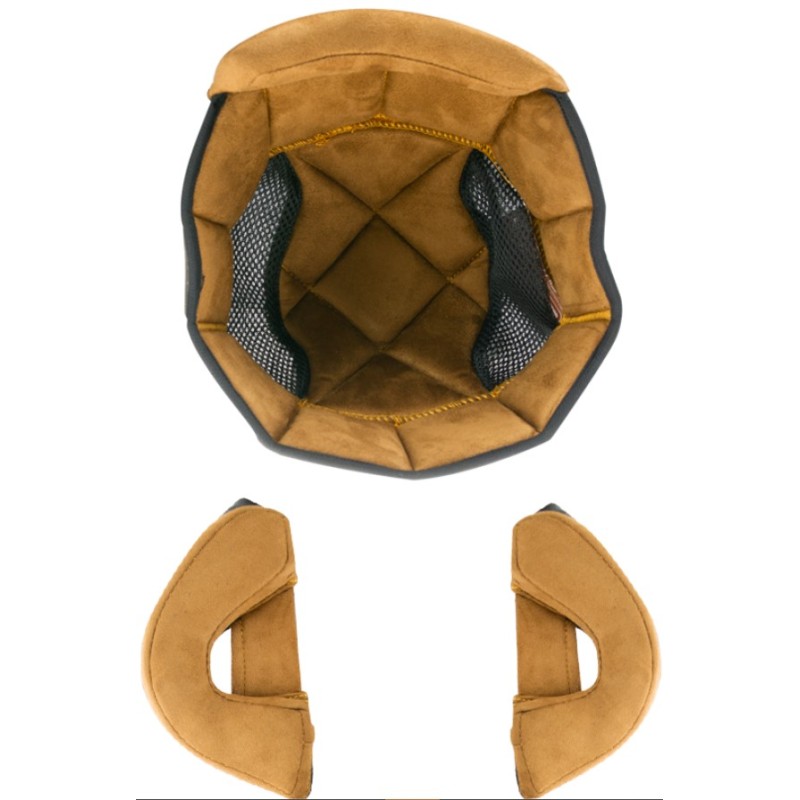 Kask Le Mans rozmiar L - Wyprzedaż części wyściółki i wnętrza z policzkami