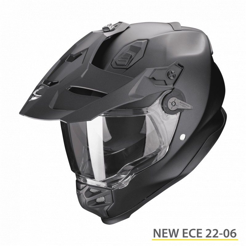 SCORPION KASK DUAL ENDURO / ADVENTURE ADF-9000 AIR CZARNY MAT ROZMIAR M