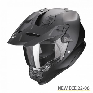 SCORPION KASK DUAL ENDURO / ADVENTURE ADF-9000 AIR CZARNY MAT ROZMIAR L