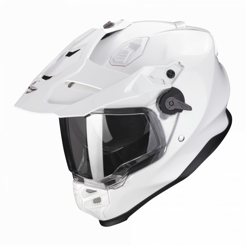 SCORPION KASK DUAL ENDURO / ADVENTURE ADF-9000 AIR BIAŁY POŁYSK XL