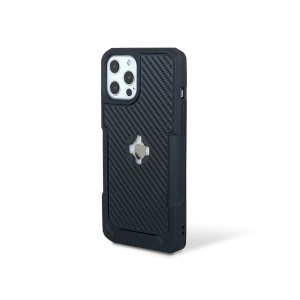 Cube Wyprzedaż X-Guard Etui na Telefon do iPhone 12 Pro Max Kolor Czarny / Karbon