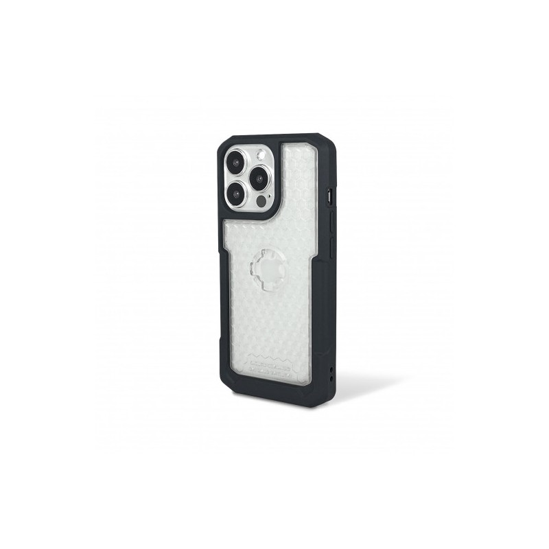 CUBE WYPRZEDAŻ X-GUARD ETUI NA TELEFON DO IPHONE 13 PRO MAX PRZEŹROCZYSTY / CZARNY