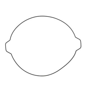 PROX 2025/04 USZCZELKA POKRYWY SPRZĘGŁA ZEWNĘTRZNA KTM SX 125 '23-'25, SX 150 '25-, EXC 150 TPI '24-'25, HUSQVARNA TC 125