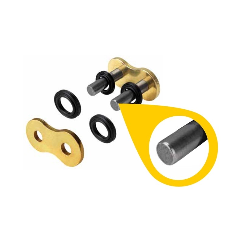 Regina Zakuwka Łańcucha 520RH2 (19/135RH2) - Złoty kolor