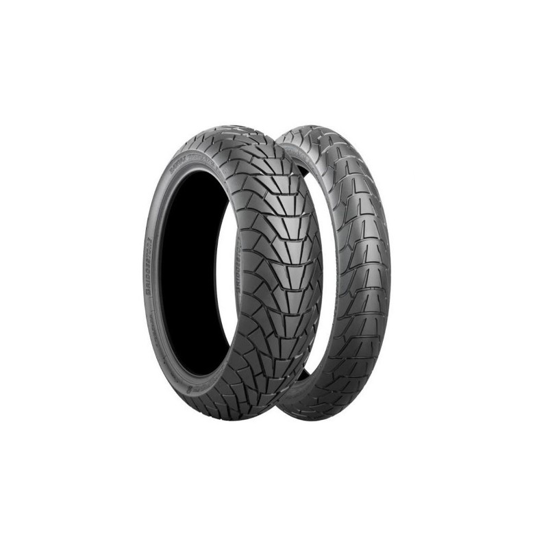 BRIDGESTONE OPONA 110/80R18 BATTLAX ADVENTURECROSS SCRAMBLER AX41S 58H TL UM PRZÓD DOT 22-46/2024 - Opona do motocykli adventure