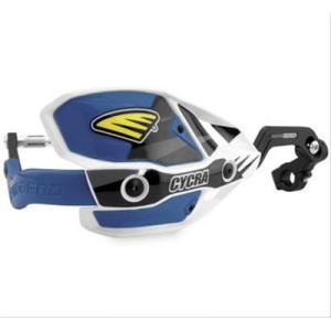 Osłony rąk CYCRA, model Ultra Probend Racer Pack CRM - biały/niebieski