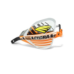 CYCRA OSŁONY RĄK - Aluminiowy rdzeń, uniwersalne mocowanie, kolor pomarańczowy