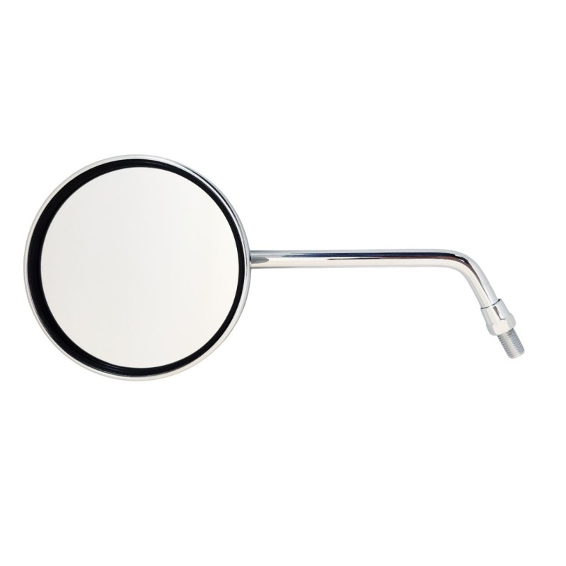 EMGO 2025/02 LUSTERKO TRIUMPH (CLASSIC) CHROMOWANE PRAWE / LEWE (GWINT 10MM) (HOMOLOGACJA)