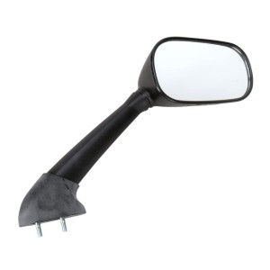 EMGO 2025/02 LUSTERKO YAMAHA FZ6 S '07-'09 PRAWE (OEM: 4S8-26290-00-00) KOLOR CZARNY (WZÓR ORYGINAŁU) (HOMOLOGACJA)