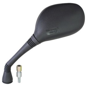 EMGO 2025/02 Lusterko Yamaha XC 125 '05-'12 Lewe Czarny (OEM: 5ML-F6280-00/10/11/12) - Sklep Motocyklowy