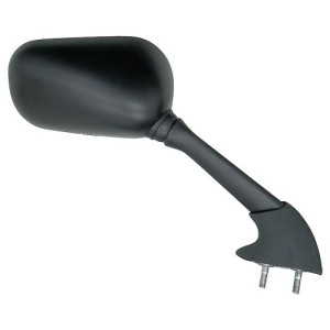 EMGO 2025/02 LUSTERKO YAMAHA YZF R1 '01-'03 PRAWE (OEM: 5PW-26290-00) KOLOR CZARNY (WZÓR ORYGINAŁU) (HOMOLOGACJA)