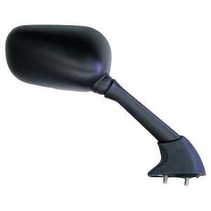 Lusterko EMGO 2025/02 Yamaha YZF R1 '04-'06 PRAWE (OEM: 5VY-26290-00) KOLOR CZARNY (WZÓR ORYGINAŁU) (HOMOLOGACJA)