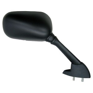 EMGO 2025/02 LUSTERKO YAMAHA YZF R6 '01-'02 PRAWE (OEM: 5MT-26290-00) KOLOR CZARNY (WZÓR ORYGINAŁU) (HOMOLOGACJA)