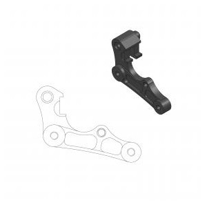 Adapter do tarczy 270mm Yamaha YZ 125/250/450 `08-, YZF 250/450 `08-19, WR 250 `16-, YZFX 250/450 `16-