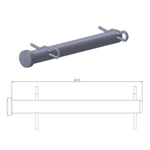 Trzpień (wieszak) klocków hamulcowych tył KTM 125/530 '09-'19, Husqvarna 125/350 '14-'19, Husaberg 125/570 '09-