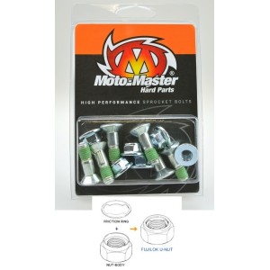 Śruby do zębatki tyłnej M8x26mm (6 sztuk) FujiLock U-Nut (Torx) KTM/Husqvarna/Beta