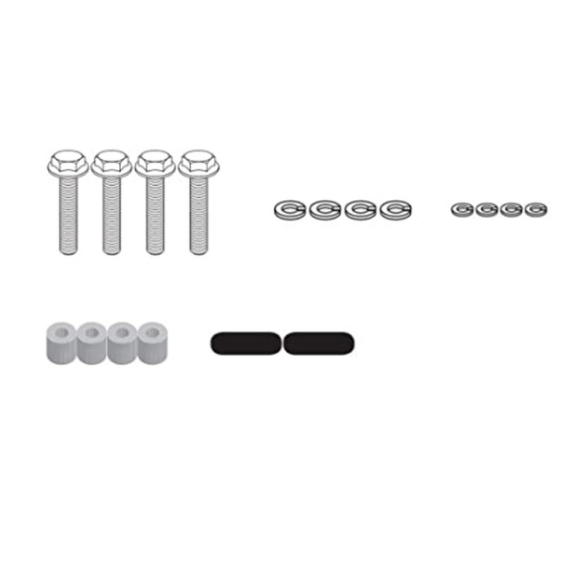 Adapter do zamontowania stelaża centralnego KZ2130 wraz z oryginalnym stelażem bocznym Yamaha MT-07 Tracer '16-'19