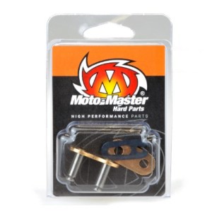 MOTO-MASTER Ogniwo Łączące Zapinka do Łańcucha V2-520 (Bez Oringów) Kolor Złoty - 1 Sztuka