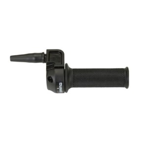 DOMINO ROLGAZ UNIWERSALNY KOMPLETNY 2T MINICROSS Z OSLONĄ I Z MANETKAMI (GRIPAMI- 1127) KOLOR CZARNY