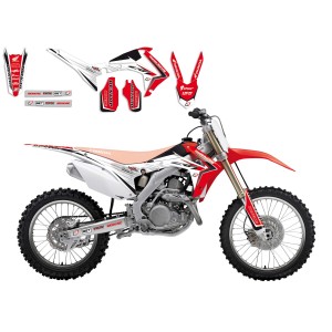 Naklejki Blackbird do Honda CRF 250R/450R - Komplet Oklein Linear