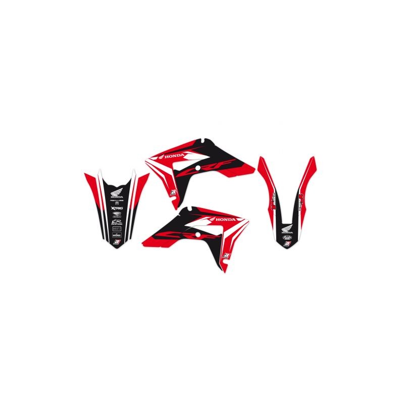 Naklejki okleinowe Honda CRF 250R/450R Dream 4 kolor czerwony czarny biały