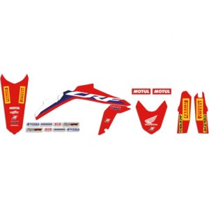 Komplet naklejek Blackbird do motocykli Honda CRF 250R '22-'24, CRF 450R '21-'24 Replica Team HRC