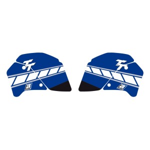 Komplet naklejek Yamaha TT 350 '87-'96 Dream 2 kolor niebieski biały