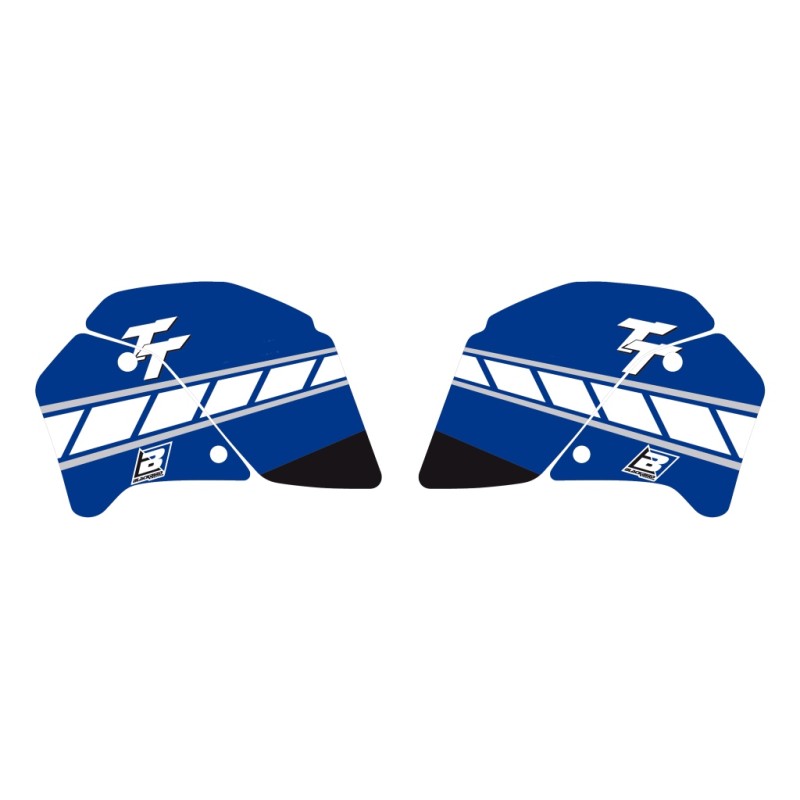 Komplet naklejek Yamaha TT 350 '87-'96 Dream 2 kolor niebieski biały