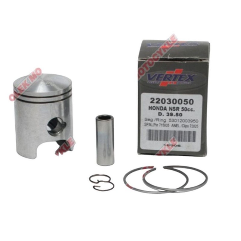 Tłok VERTEX Honda Kymco / Honda NSR 50 (39,20mm) - Sworzeń 10mm