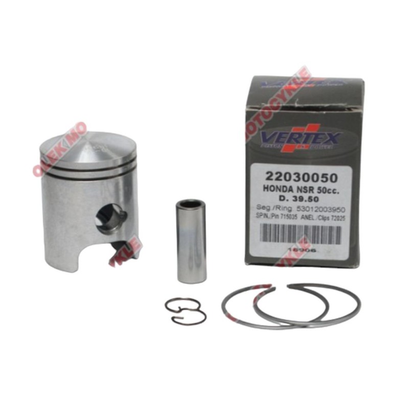 Tłok VERTEX Honda Kymco/Honda NSR 50 (39,45mm) (+0,50mm)