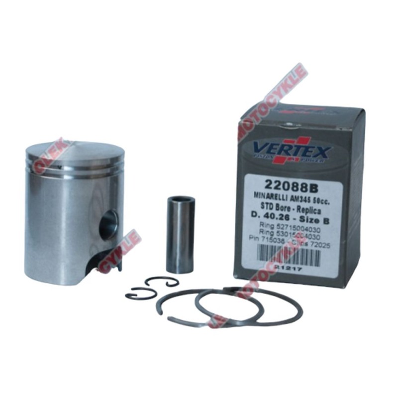 Tłok VERTEX MINARELLI AM6 40,29mm REPLICA NICASIL