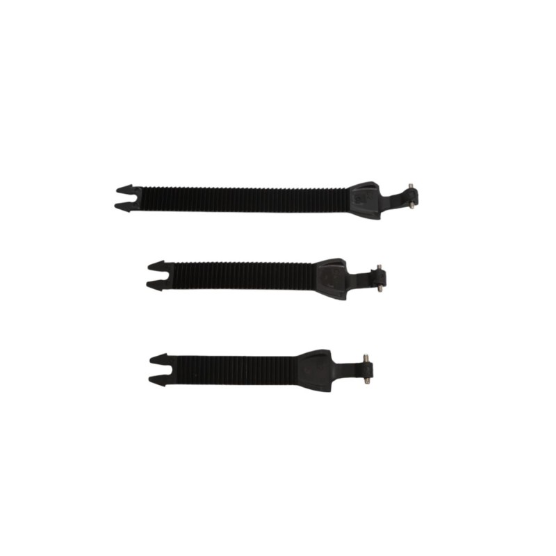 Zestaw pasków do butów Kenny Racing Track (3 sztuki) - kolor czarny