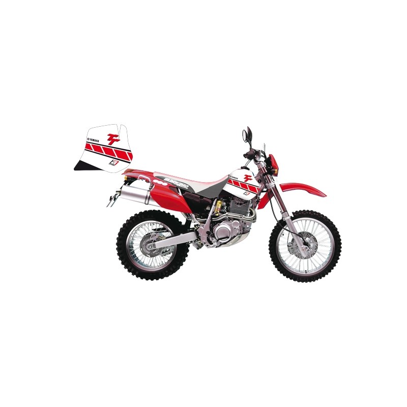 Komplet naklejek do Yamaha TT 600R '97-'05 Dream 2 kolor biały czerwony