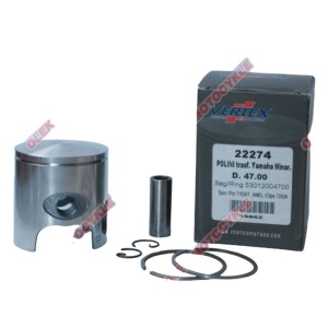 Tłok Polini VERTEX 47,35mm Minarelli Yamaha 10mm - Pierścienie 53012004740