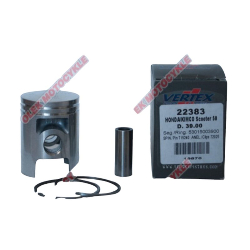 Tłok VERTEX do Hondy i Kymco 39,75 mm (+0,75 mm)