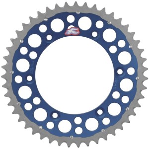 Renthal Zębatka Tylna Twinring 899 52 (Stalowo-Aluminiowa) Niebieski KTM/Husqvarna/Husaberg