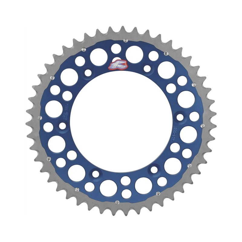 Renthal Zębatka Tylna Twinring 899 52 (Stalowo-Aluminiowa) Niebieski KTM/Husqvarna/Husaberg