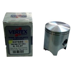 Tłok VERTEX GAS GAS 125 TXT '02-'21 (53,96mm) (+0,01mm) - Pierścienie 53009805400 x 2 szt.