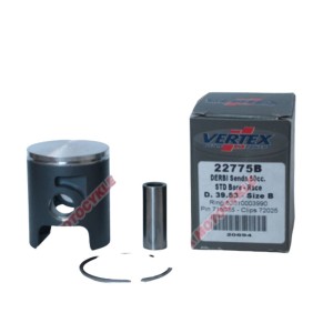 Tłok VERTEX DERBI 39,83mm - Pierścienie 53010003990 x1 - Średnica sworznia 12mm