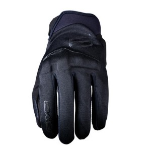 five gloves rękawice tekstylne globe evo woman damskie kolor czarny rozmiar 7 (m)
