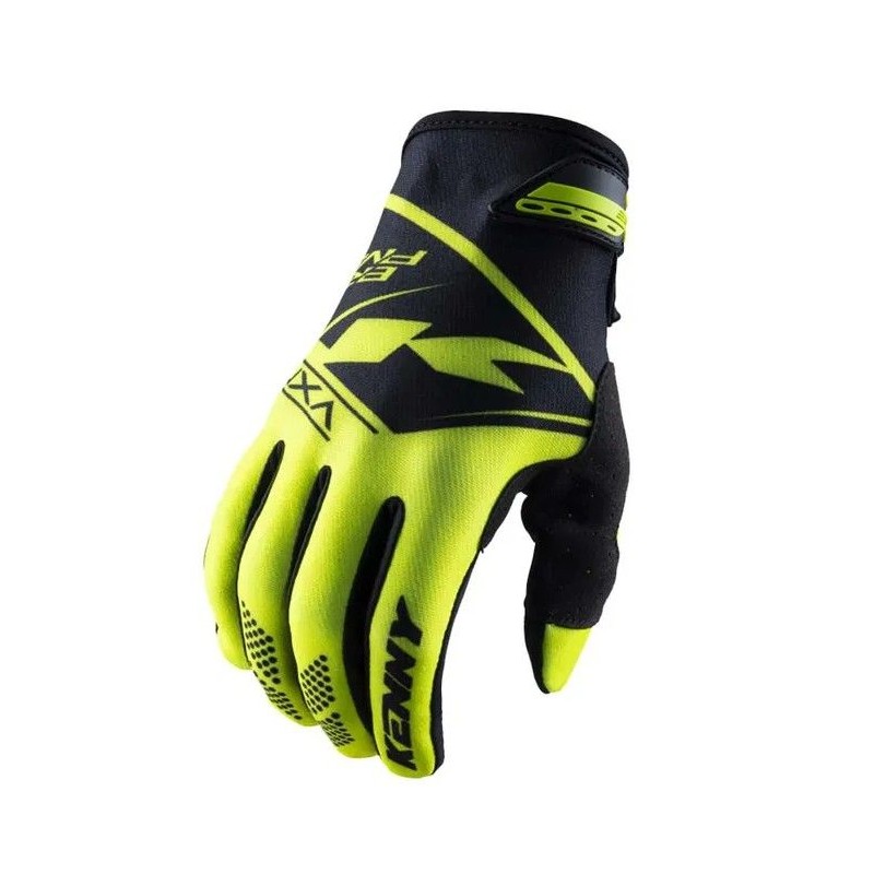 KENNY RACING RĘKAWICE CROSS/ENDURO MODEL BRAVE NEON YELLOW KOLOR ŻÓŁTY FLUO/CZARNY ROZMIAR XXL