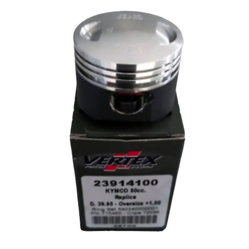 Tłok VERTEX KYMCO PEOPLE/AGILITY 50 4T (39,75MM) (+0,80MM)