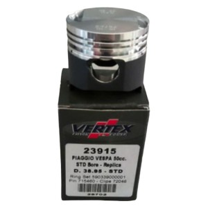 Tłok Piaggio Vespa Liberty 50, Zip 50, Aprilia Scarabeo 50 (4T) - Vertex (39,35mm) (+0,40mm)