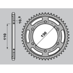 Zębatka tylna 241 42 Suzuki GSXR 1000 '09-'15 - wyprzedaż