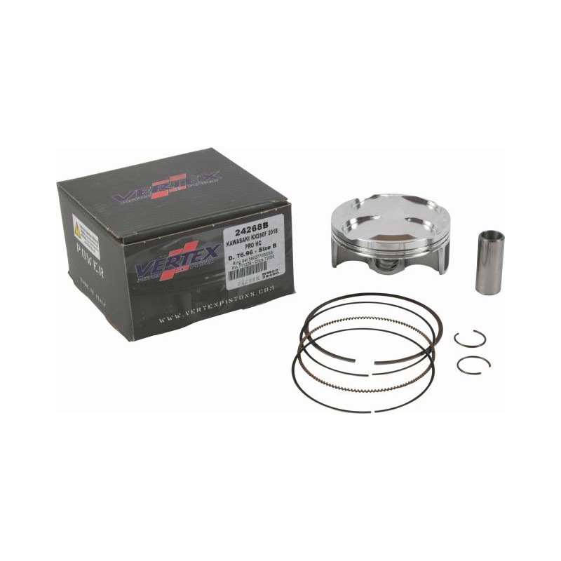 VERTEX TŁOK KAWASAKI KXF 250 (KXF250) \'17-\'19 PRO HC GP RACER (14,3:1=+,07) (76,96MM)