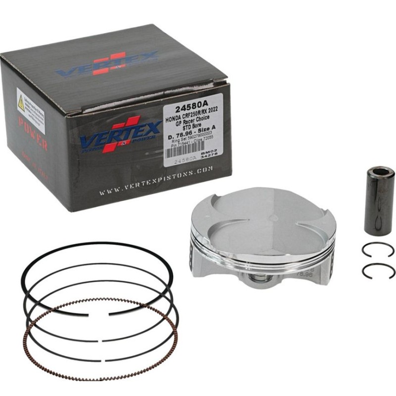 Tłok VERTEX Honda CRF 250R/RX GP-RACER '22-'25 (HC 14,4:1) (78.96MM) (STD.)