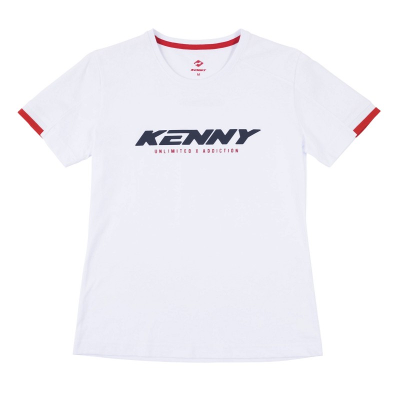 KENNY RACING Koszulka Damska T-shirt Model Dream Biały Rozmiar XL